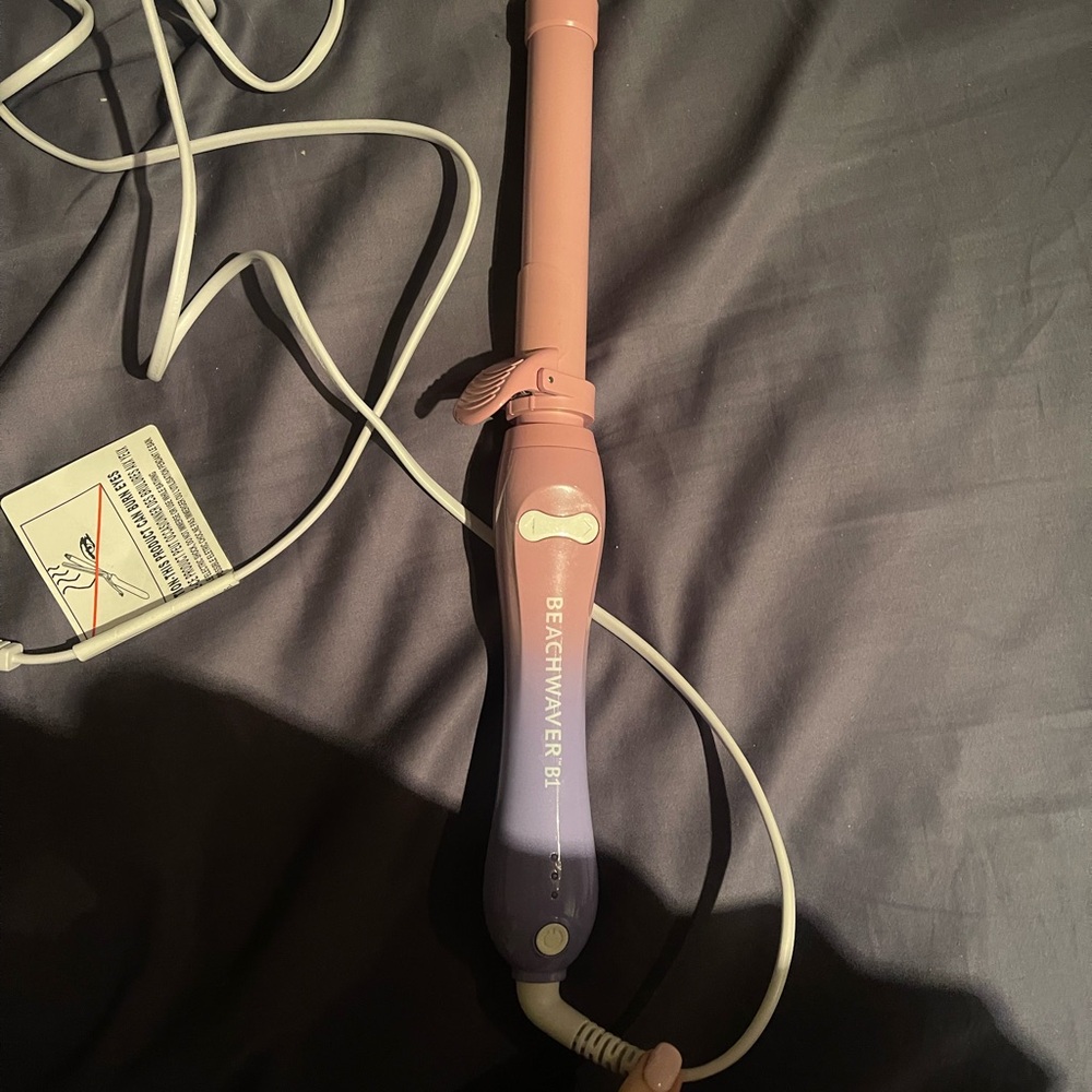 Beachwaver B1 Curling Iron - Pink and Purple
